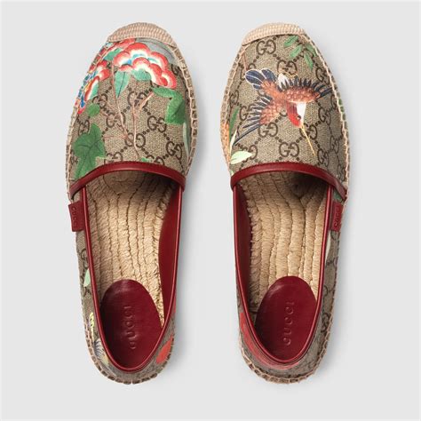 gucci espadrilles slippers|Gucci espadrille flats.